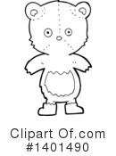 Bear Clipart #1401490 by lineartestpilot
