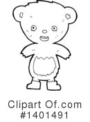 Bear Clipart #1401491 by lineartestpilot