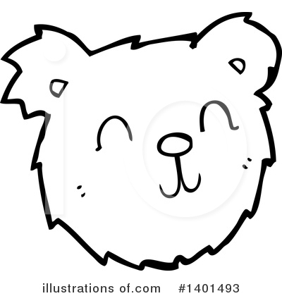 Royalty-Free (RF) Bear Clipart Illustration by lineartestpilot - Stock Sample #1401493