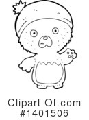 Bear Clipart #1401506 by lineartestpilot