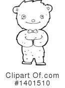 Bear Clipart #1401510 by lineartestpilot
