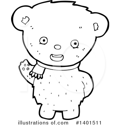 Royalty-Free (RF) Bear Clipart Illustration by lineartestpilot - Stock Sample #1401511