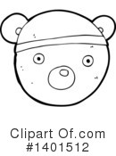 Bear Clipart #1401512 by lineartestpilot