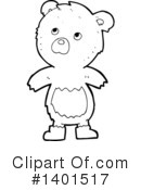 Bear Clipart #1401517 by lineartestpilot