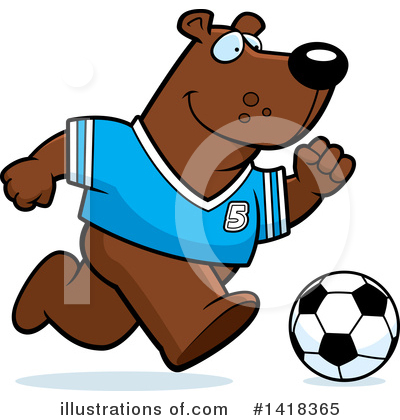 Royalty-Free (RF) Bear Clipart Illustration by Cory Thoman - Stock Sample #1418365