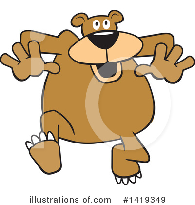 Bear Clipart #1419349 by Johnny Sajem