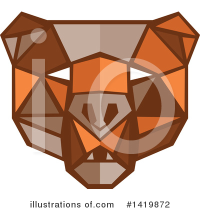 Royalty-Free (RF) Bear Clipart Illustration by patrimonio - Stock Sample #1419872