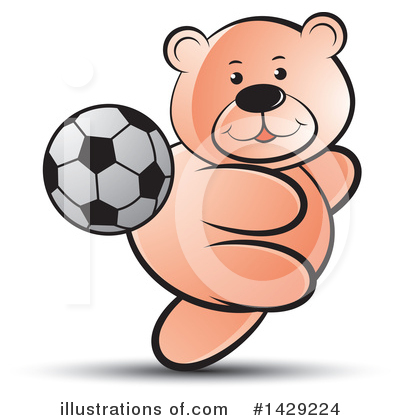 Bear Clipart #1429224 by Lal Perera