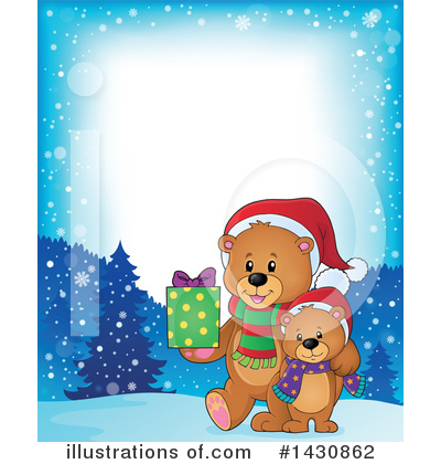 Royalty-Free (RF) Bear Clipart Illustration by visekart - Stock Sample #1430862