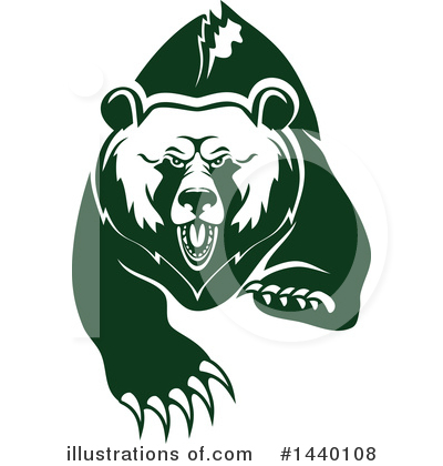 Royalty-Free (RF) Bear Clipart Illustration by Vector Tradition SM - Stock Sample #1440108