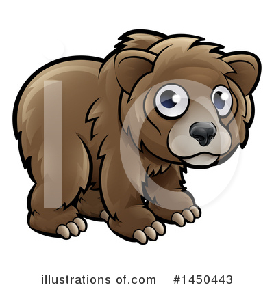 Royalty-Free (RF) Bear Clipart Illustration by AtStockIllustration - Stock Sample #1450443