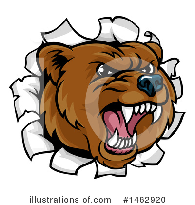 Royalty-Free (RF) Bear Clipart Illustration by AtStockIllustration - Stock Sample #1462920