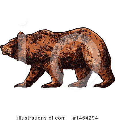 Royalty-Free (RF) Bear Clipart Illustration by Vector Tradition SM - Stock Sample #1464294
