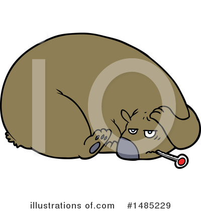 Royalty-Free (RF) Bear Clipart Illustration by lineartestpilot - Stock Sample #1485229