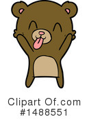 Bear Clipart #1488551 by lineartestpilot