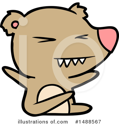 Royalty-Free (RF) Bear Clipart Illustration by lineartestpilot - Stock Sample #1488567