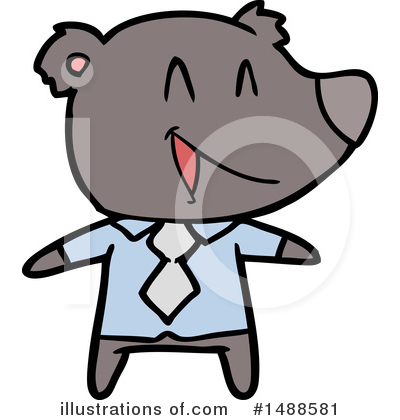 Royalty-Free (RF) Bear Clipart Illustration by lineartestpilot - Stock Sample #1488581