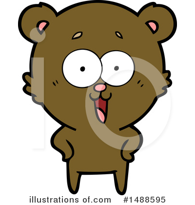 Royalty-Free (RF) Bear Clipart Illustration by lineartestpilot - Stock Sample #1488595