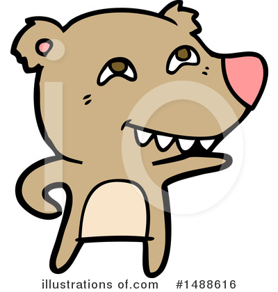 Royalty-Free (RF) Bear Clipart Illustration by lineartestpilot - Stock Sample #1488616