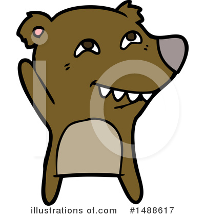 Royalty-Free (RF) Bear Clipart Illustration by lineartestpilot - Stock Sample #1488617