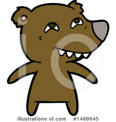 Royalty-Free (RF) Bear Clipart Illustration by lineartestpilot - Stock Sample #1488645
