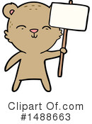 Bear Clipart #1488663 by lineartestpilot