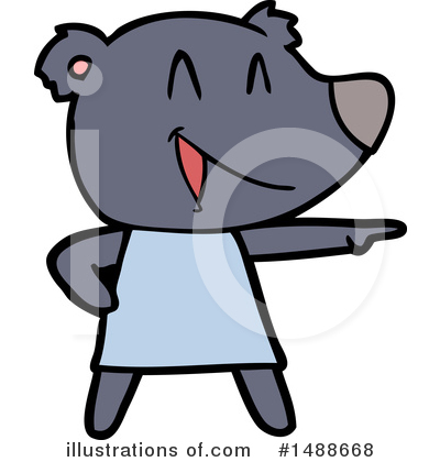 Royalty-Free (RF) Bear Clipart Illustration by lineartestpilot - Stock Sample #1488668