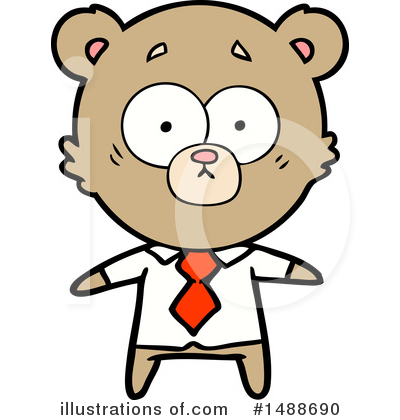 Royalty-Free (RF) Bear Clipart Illustration by lineartestpilot - Stock Sample #1488690