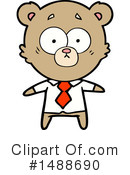 Bear Clipart #1488690 by lineartestpilot
