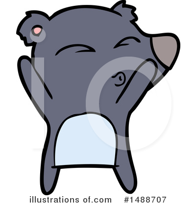 Royalty-Free (RF) Bear Clipart Illustration by lineartestpilot - Stock Sample #1488707