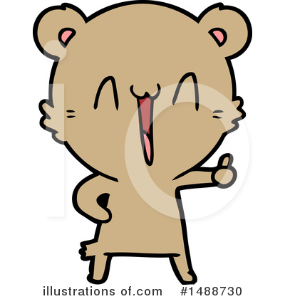Royalty-Free (RF) Bear Clipart Illustration by lineartestpilot - Stock Sample #1488730