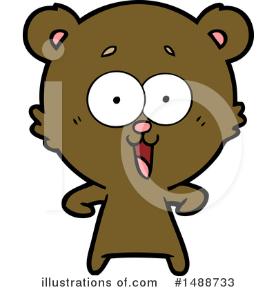 Royalty-Free (RF) Bear Clipart Illustration by lineartestpilot - Stock Sample #1488733
