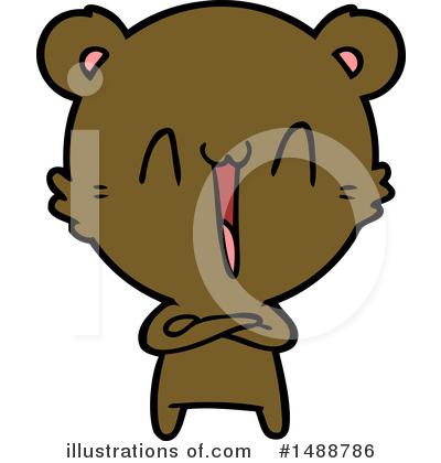 Royalty-Free (RF) Bear Clipart Illustration by lineartestpilot - Stock Sample #1488786