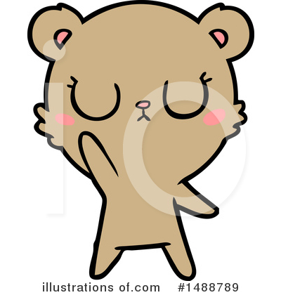 Royalty-Free (RF) Bear Clipart Illustration by lineartestpilot - Stock Sample #1488789