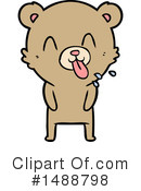 Bear Clipart #1488798 by lineartestpilot