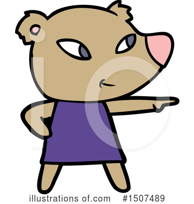 Royalty-Free (RF) Bear Clipart Illustration by lineartestpilot - Stock Sample #1507489