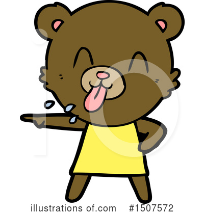 Royalty-Free (RF) Bear Clipart Illustration by lineartestpilot - Stock Sample #1507572