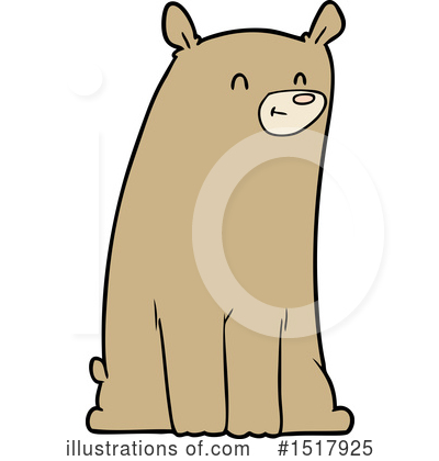 Royalty-Free (RF) Bear Clipart Illustration by lineartestpilot - Stock Sample #1517925