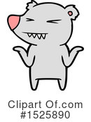 Bear Clipart #1525890 by lineartestpilot