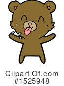 Bear Clipart #1525948 by lineartestpilot
