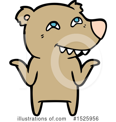 Royalty-Free (RF) Bear Clipart Illustration by lineartestpilot - Stock Sample #1525956
