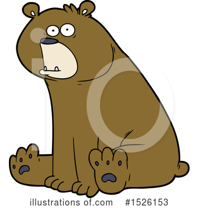 Royalty-Free (RF) Bear Clipart Illustration by lineartestpilot - Stock Sample #1526153