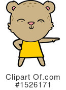 Bear Clipart #1526171 by lineartestpilot