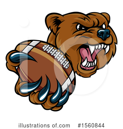 Royalty-Free (RF) Bear Clipart Illustration by AtStockIllustration - Stock Sample #1560844