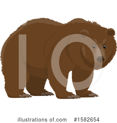 Royalty-Free (RF) Bear Clipart Illustration by Vector Tradition SM - Stock Sample #1582654