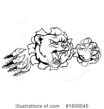 Royalty-Free (RF) Bear Clipart Illustration by AtStockIllustration - Stock Sample #1600045