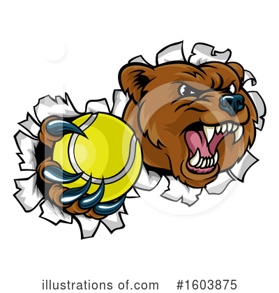 Royalty-Free (RF) Bear Clipart Illustration by AtStockIllustration - Stock Sample #1603875