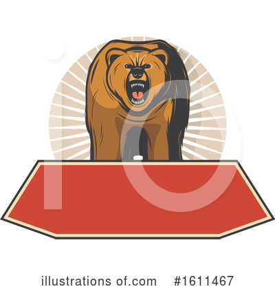 Royalty-Free (RF) Bear Clipart Illustration by Vector Tradition SM - Stock Sample #1611467