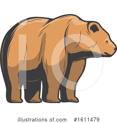 Royalty-Free (RF) Bear Clipart Illustration by Vector Tradition SM - Stock Sample #1611479