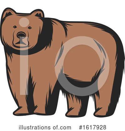 Royalty-Free (RF) Bear Clipart Illustration by Vector Tradition SM - Stock Sample #1617928